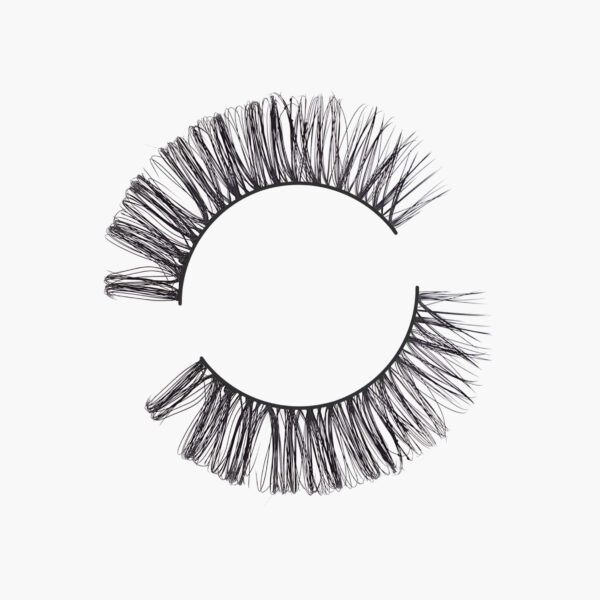 Synthetic curl lashes, böjda fransar