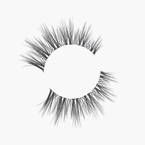 clearband lashes, synthetic lashes, transparenta band fransar