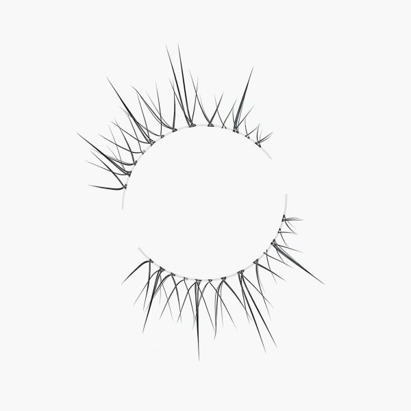 syntetiska fransar, synthetic lashes, clearband lashes